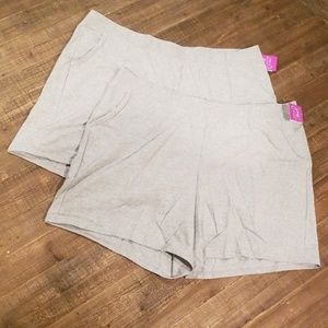 Just My Size 4 Pairs Shorts Women's 3X 5X NWT Plus